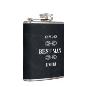 Best Man Wedding Heupfles (Rechts)