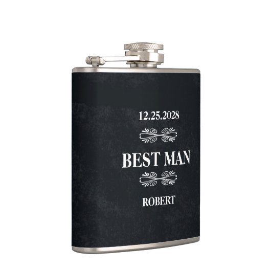 Best Man Wedding Heupfles (Rechts)