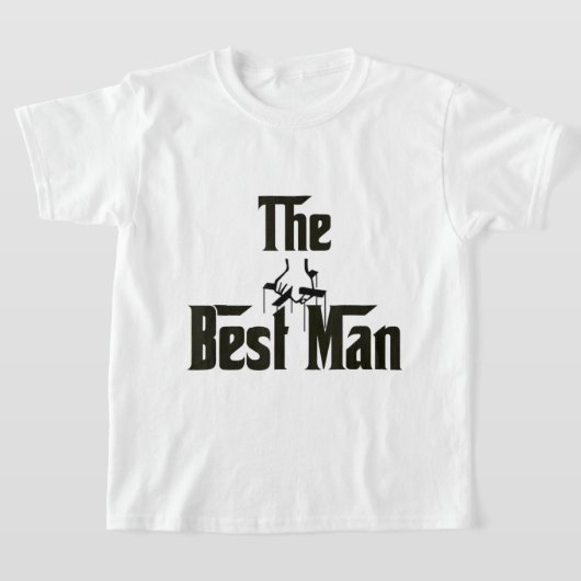 Best Man Wedding Mafia Groomsmen Bachelor Party T-shirt (Laagn)