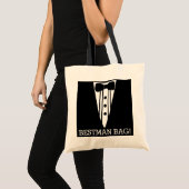 Best Man Wedding Tuxedo Tote Bag (Voorkant (product))
