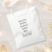 Best man zoon man man vader citaten toevoegen naam bedankzakje (Geknipt)