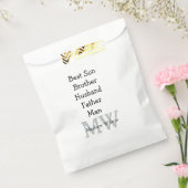 Best man zoon man man vader citaten toevoegen naam bedankzakje (Gezegeld)