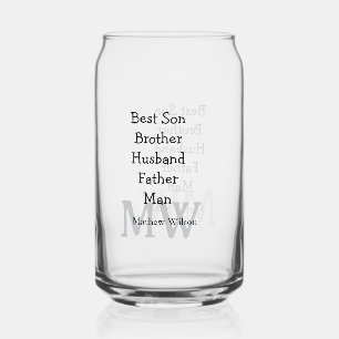 Best man zoon man man vader citaten toevoegen naam blikvorm glas