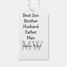 Best man zoon man man vader citaten toevoegen naam cadeaulabel