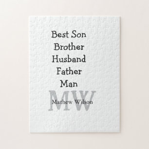 Best man zoon man man vader citaten toevoegen naam legpuzzel
