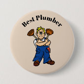 Best Mannelijke Plumber Button (Voorkant)