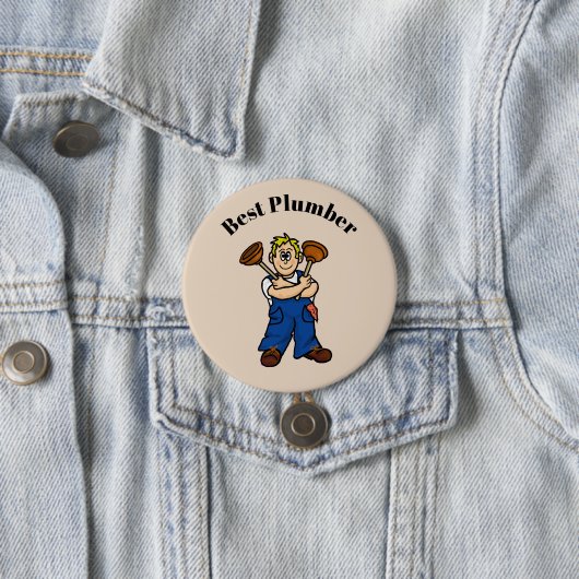 Best Mannelijke Plumber Button (In situ)