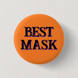 Best Mask Award Button