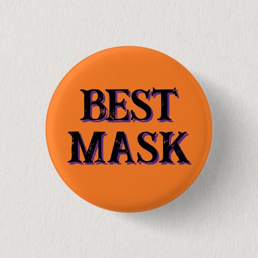 Best Mask Award Button (Voorkant)