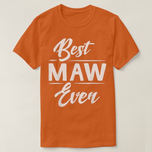 Best Maw Ever Grandma Moederdag Gifts Womens 1 T-shirt (Design voorkant)