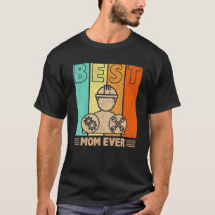 Best Mechanical Engineer Mam ooit Graphic Mama Mot T-shirt