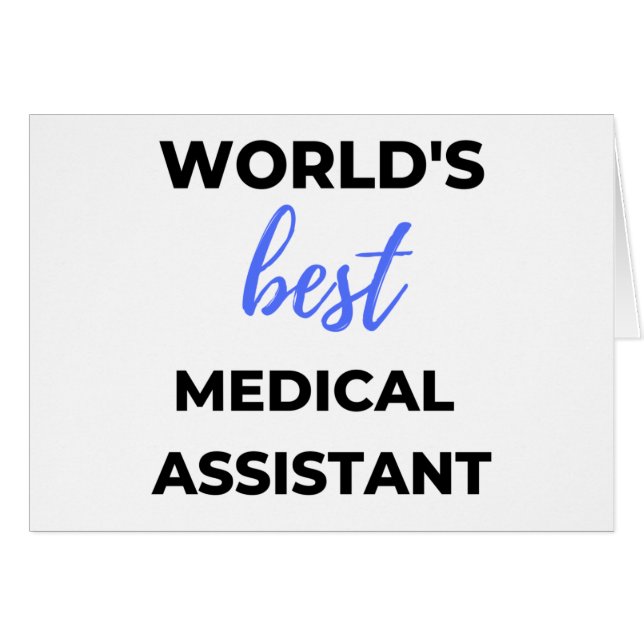 Best Medical Assistant 2 ter wereld (Voorkant Horizontaal)