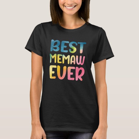 Best Memaw Ever Mother's Day Memaw T-shirt (Voorkant)
