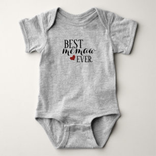 Best Memaw ever Toddler Fine Jersey T-Shirt