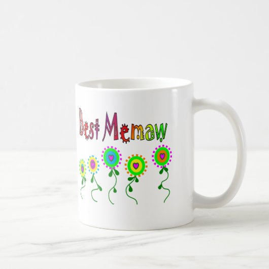 Best Memaw Gifts Koffiemok (Rechts)