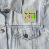 Best Memaw Gifts Vierkante Button 5,1 Cm (In situ)