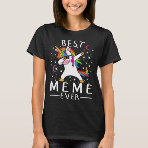 Best meme ooit Dabbing Unicorn T-Shirt