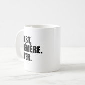 Best Memere Ever Mok (Voorkant links)