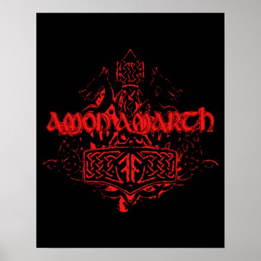 Best Merch of Amon Amarth Music Legends Poster (Voorkant)