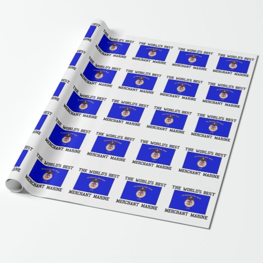 Best Merchant Marine Cadeaupapier (Uitgerold)
