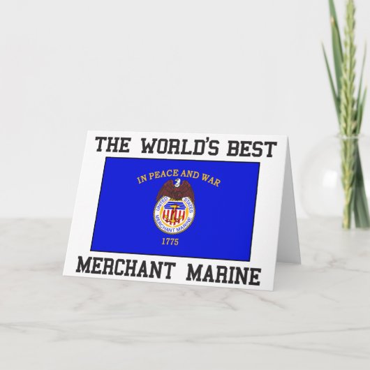 Best Merchant Marine Kaart (Voorkant)