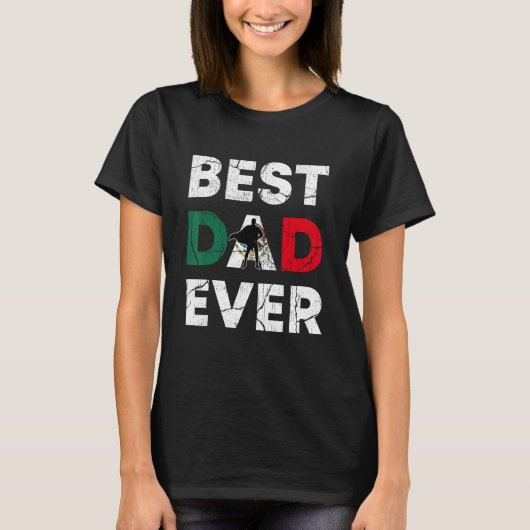 Best Mexican Dad Ever Mexico Daddy Father s Day T-shirt (Voorkant)