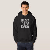 Best Mia Ever  Mothers Day Mia Hoodie (Voorkant volledig)