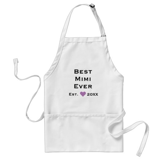 Best Mimi Ever Adult Schort (Voorkant)