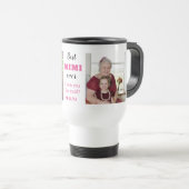 Best Mimi Ever Love You Most 2 Photo Reisbeker (Voorkant rechts)