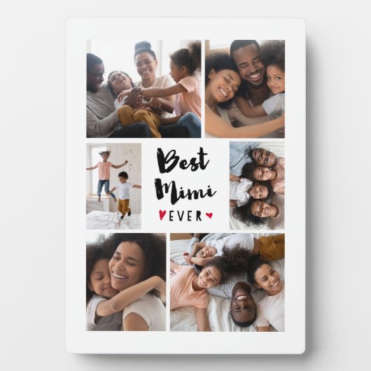 Best Mimi Ever Photo Collage Fotoplaat (voorkant)