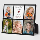 Best Mimi Grandmoeder Gift Photo Black Fotoplaat (Zijkant)