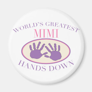 Best Mimi Hands Down T-shirt Magneet
