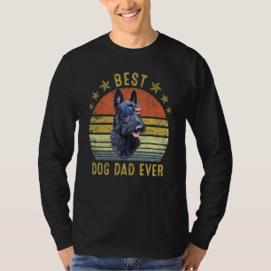 Best Miniature Schnauzer Dad over hond T-shirt