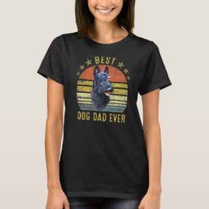 Best Miniature Schnauzer Dad over  hond T-shirt