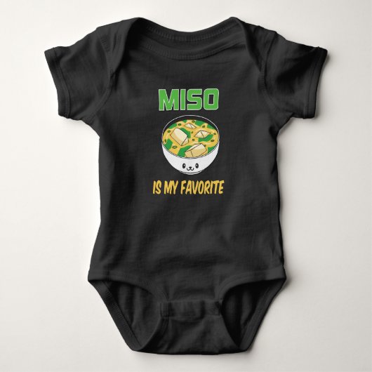 Best Miso Soup Lover Gift | Miso is mijn favoriet Romper (Voorkant)