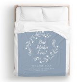 Best Moeder Ever Familie Keepomwille Kinder Dusty Fleece Deken