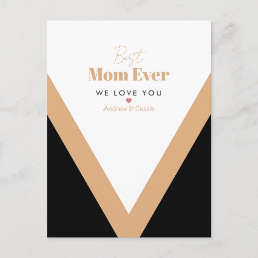 Best moge ever aankondigingskaart (Voorkant)