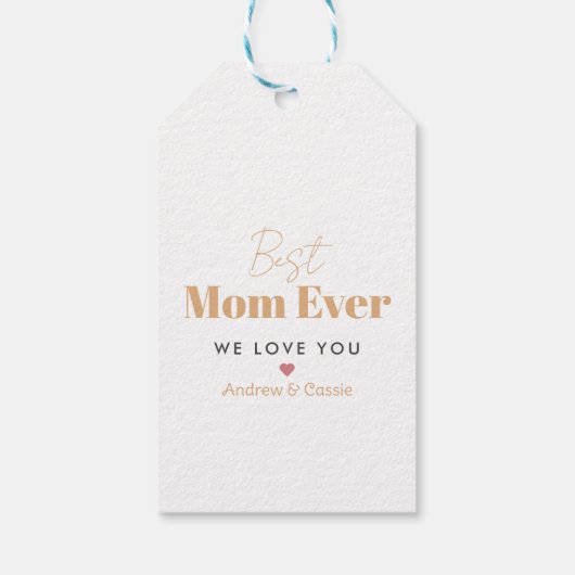 Best moge ever cadeaulabel (Achterkant)