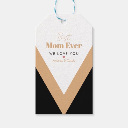 Best moge ever cadeaulabel (Voorkant)