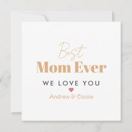 Best moge ever feestdagenkaart