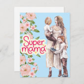 Best moge ever feestdagenkaart (Voorkant / Achterkant)