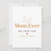 Best moge ever feestdagenkaart (Voorkant)