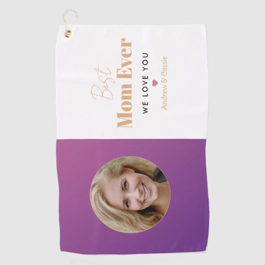 Best moge ever golfhanddoek (Voorkant)