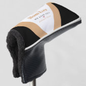 Best moge ever golfheadcover (3/4 voorkant)