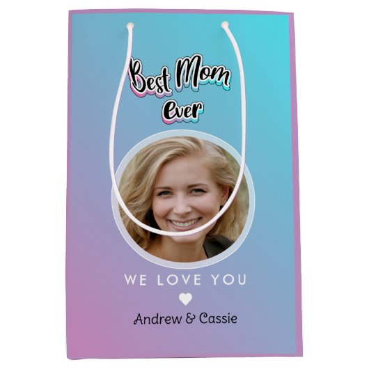 Best moge ever medium cadeauzakje (Voorkant)