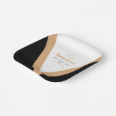 Best moge ever papieren bordje (Gebogen)