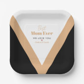 Best moge ever papieren bordje (Voorkant)