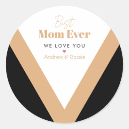 Best moge ever ronde sticker