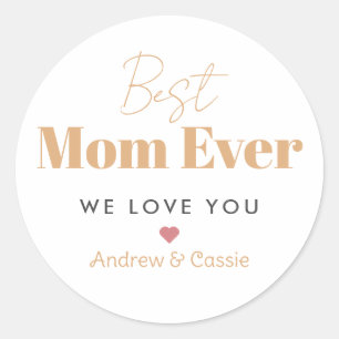 Best moge ever ronde sticker