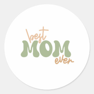 Best moge ever ronde sticker